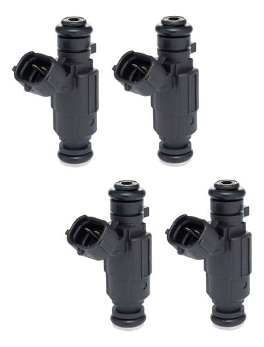 4 Inyectores Gasolina P/hyundai Accent  1.6l 2000 2001 2002