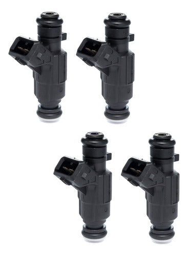 4 Inyectores Gasolina Ford Fiesta 1.6l 2001