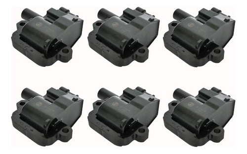 6 Bobinas Encendido Gmc B7 6 Cil 7.2l 1999 2000 2001 2002