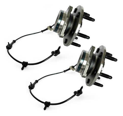 Par Mazas De Rueda Delanteras Silverado 1500 4x4 1999 2006