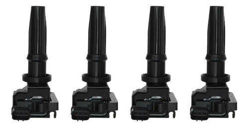 4 Bobinas Encendido Hyundai Santa Fe 4 Cil 2.4l 2001 2002