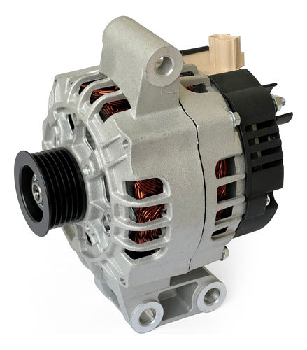Alternador Ford Fiesta Ikon Ka Courier 2001 2011 A/ac 90amp